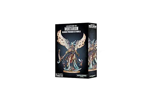 Games Workshop 991000000098 in Death Guard Mortarion: Daemon Primarch of Nurgle Game, schwarz für 5 Jahre bis 99 Jahre von Games Workshop