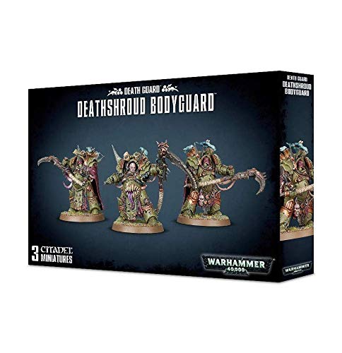 Games Workshop Warhammer 40k - Death Guard Deathshroud Bodyguard, Schwarz von Games Workshop