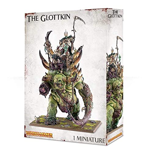 Games Workshop 99120201040 Nurgle Rotbringers The Glottkin Tabletop und Miniaturspiel, Schwarz von Games Workshop