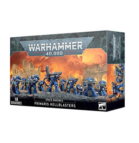 GAMES WORKSHOP 9999911001 in Space Marines Primaris Hellblasters Kunststoff-Kit von Games Workshop