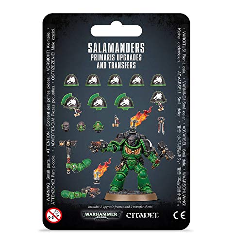 Games Workshop - Warhammer 40.000 - Salamanders Primaris Upgrades & Transfers von Games Workshop