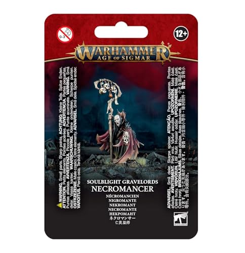 Games Workshop 99070207005 Nekromantiker Deathmages Necromancer, Schwarz, S von Games Workshop