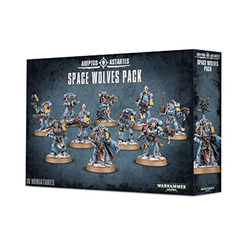 Games Workshop 99120101137 Space Wolves Pack Tabletop und Miniatur-Gaming von Games Workshop