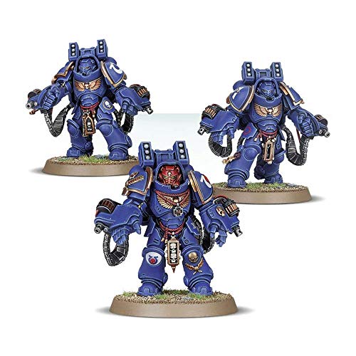 Games Workshop 99120101184 Space Marines Primaris Aggressors-Set aus Kunststoff, Blau von Games Workshop