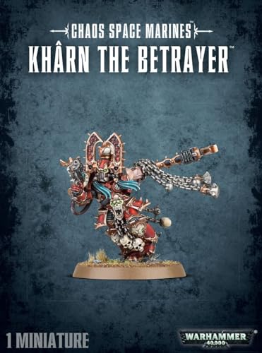 Games Workshop 99120102060 "Kharn The Betrayer Miniaturspiel von Games Workshop