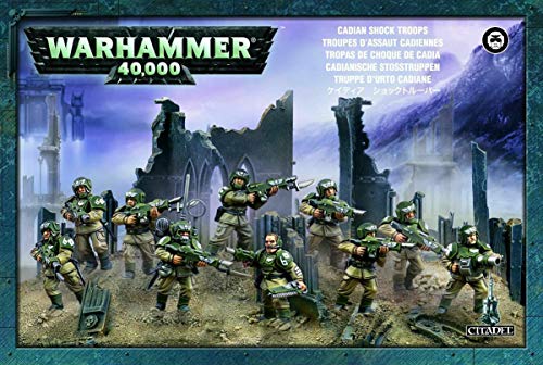 Games Workshop 99120105039 - Warhammer 40.000 Cadianische Stosstruppen von Games Workshop