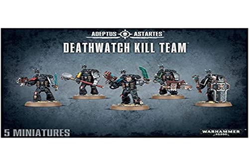 Games Workshop 99120109001 Warhammer 40.000 Deathwatch Kill Team Action-Figur, Mittel von Games Workshop