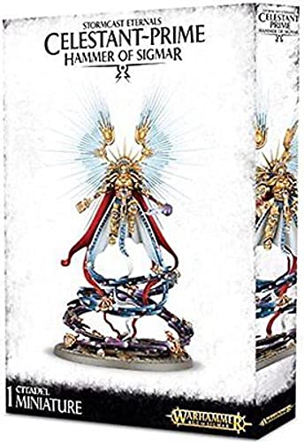 Games Workshop 99120218001 Angel Celestant-Prime Hammer of Sigmar Tisch-und Miniatur-Gaming von Games Workshop