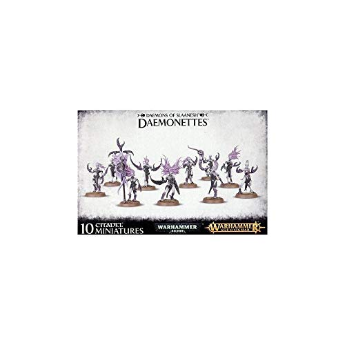 Games Workshop 99129915036 Kunststoff-Set Daemons of Slaanesh Daemonettes, Mehrfarbig von Games Workshop