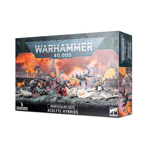 Games Workshop 995777000 Warhammer 40.000 Gene Stealer Cults Acolyte Hybriden von Games Workshop