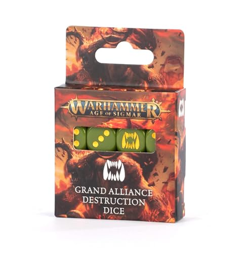 Games Workshop - Age of Sigmar: Grand Alliance Destruction Würfelset von Games Workshop