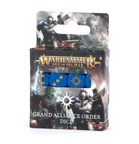 Games Workshop - Age of Sigmar: Grand Alliance Order Würfelset von Games Workshop