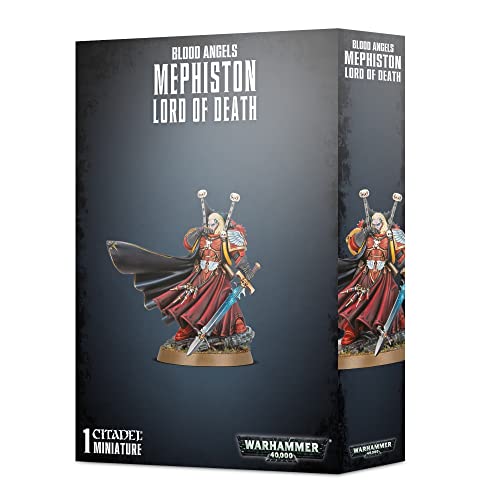 Games Workshop Blood Angels - Mephiston, Lord of Death, Schwarz Games Workshop Blood Angels - Mephiston, Lord of Death, Schwarz von Games Workshop