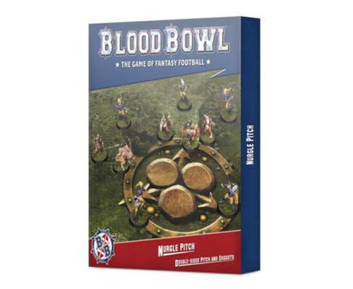 Games Workshop Blood Bowl Nurgle Pitch and Dugouts Playmat 200-55 Spielfeld von Games Workshop