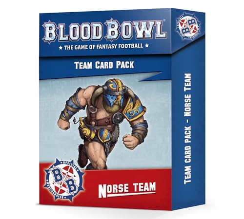 Games Workshop - Blood Bowl: Norse Team Card Pack (Englisch) von Games Workshop