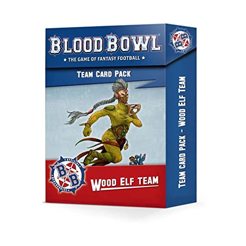 Games Workshop Blutschale - Seconde Saison : Deck de Cartes Team Wood Elf von Games Workshop