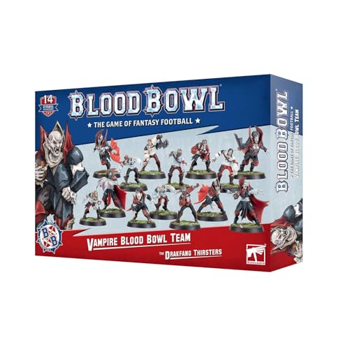 Games Workshop Blood Bowl - Team Vampir: The Drakfang Thirsters, Red von Games Workshop