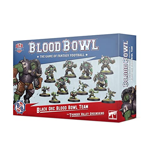 Games Workshop - Blutschale: Black Orc Team (The Thunder Valley Greenskins) von Games Workshop