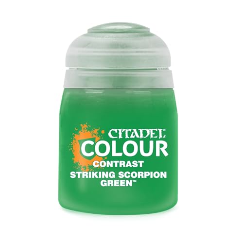 Games Workshop Citadel Kontrastfarbe: Striking Scorpion Green (18 ml) von Games Workshop