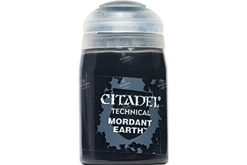 Games Workshop Citadel Pot de Peinture Mordant Earth (24 ml), Grau von Games Workshop