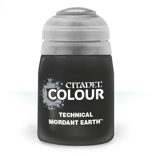 Games Workshop Citadel Pot de Peinture Mordant Earth (24 ml), Grau von Games Workshop