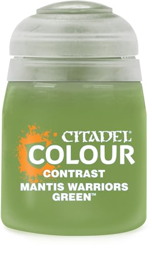 Games Workshop - Citadelfarbe - Kontrast: Mantis Warriors Green (18 ml) von Games Workshop