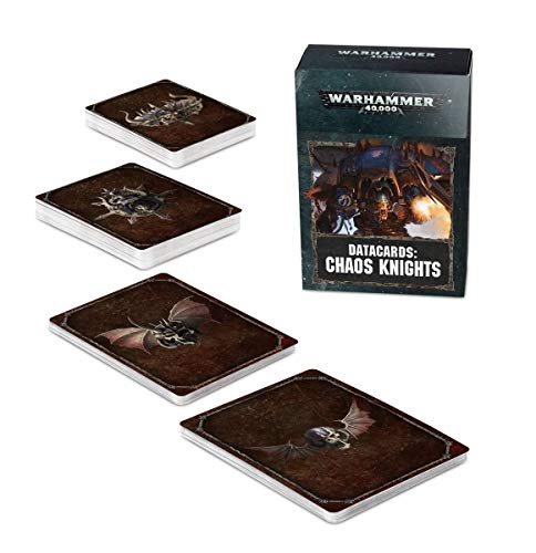 Games Workshop Datacards: Chaos Knights (English) von Games Workshop