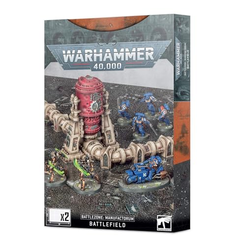 Games Workshop GW-40-48 Warhammer 40k - Battlezone: Manufactorum - Battlefield, Grün Games Workshop GW-40-48 Warhammer 40k - Battlezone: Manufactorum - Battlefield, Grün von Games Workshop