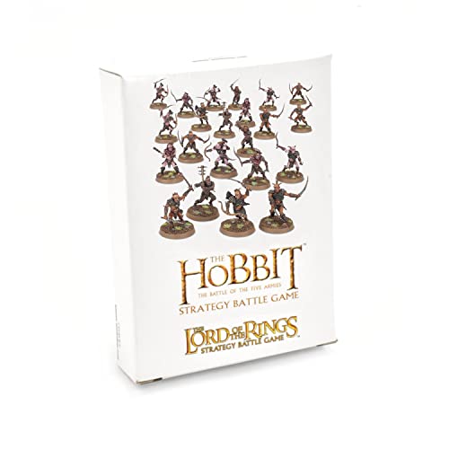 Games Workshop Hobbit Jägerorks: Herr der Ringe Orcs Orks - Tabletop-Strategiespiel: Miniaturenkriegsspiel für Erwachsene ab 16 Jahren von Games Workshop