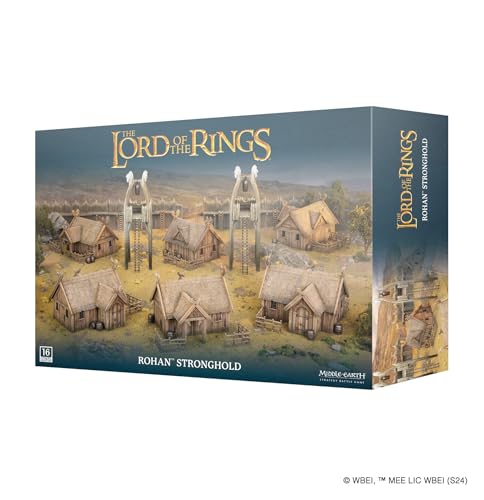 Games Workshop - Mittelerde Strategie-Kampfspiele: Rohan Stronghold (Boxed of scenery) von Games Workshop