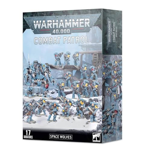 Games Workshop - Warhammer 40.000 - Combat Patrol: Space Wolves, Schwarz von Games Workshop