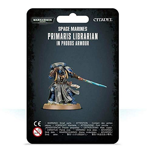 Games Workshop Primaris Librarian in Phobos Armour, Grau von Games Workshop