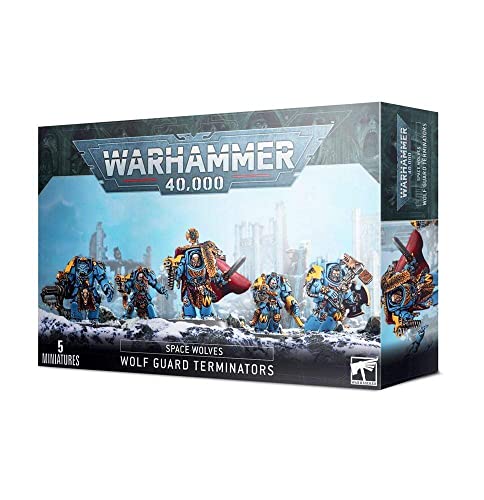 Games Workshop Space Wolves Wolf Guard Terminators Warhammer 40.000 53-07 40k von Games Workshop