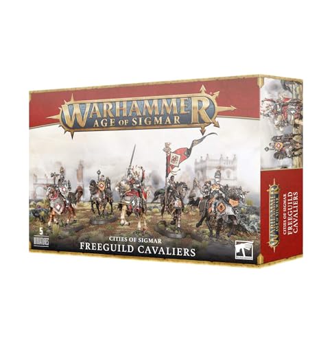 Games Workshop Cities of Sigmar: Freeguild Cavaliers, Schwarz von Games Workshop