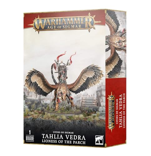 Games Workshop Städte Sigmar: Tahlia Vedra: Löwin des Parchs, schwarz von Games Workshop