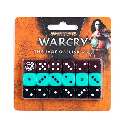 Games Workshop - Warcry: Die Jade Obelisk Würfel von Games Workshop