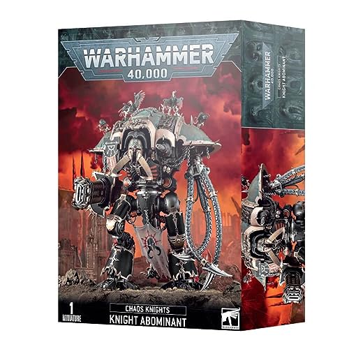 Games Workshop - Warhammer 40,000 - Chaos Knights: Knight Abominant/Rampager/Desecrator von Games Workshop