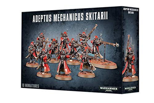 Games Workshop Warhammer 40k - Adeptus Mechanicus Skitarii Rangers/Vanguard schwarz von Games Workshop