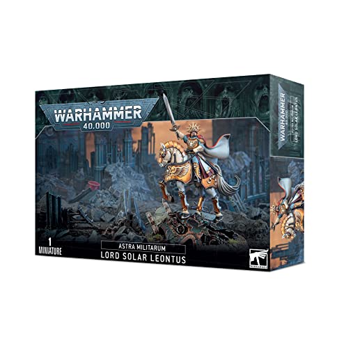 Games Workshop - Warhammer 40.000 - Astra Militarum: Lord Solar Leontus, Schwarz von Games Workshop