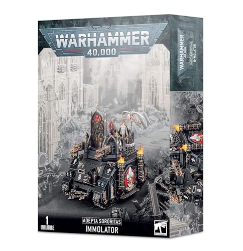 Games Workshop - Warhammer 40.000 - Adepta Sororitas Immolator, Dunkelrot von Games Workshop