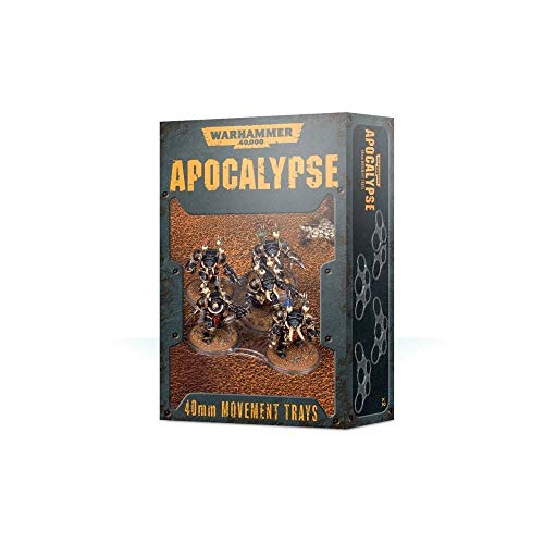 Games Workshop - Warhammer 40.000 - Apokalypse-Bewegungstabletts (40 mm) von Games Workshop