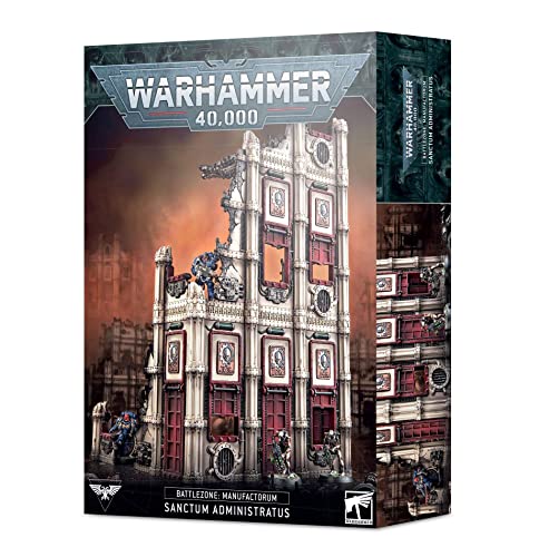 Games Workshop - Warhammer 40.000 - Battlezone: Manufactorum - Sanctum Administratus, Schwarz von Games Workshop