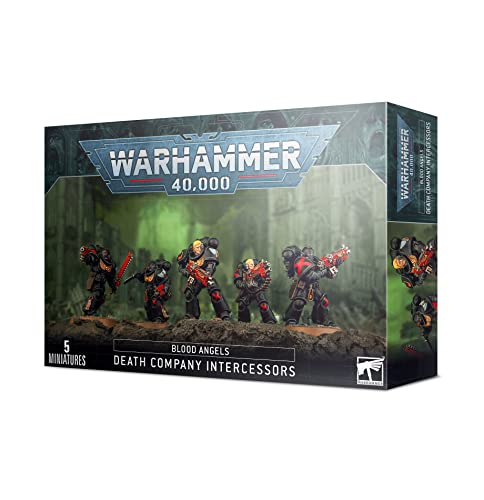 Games Workshop - Warhammer 40.000 - Blood Angels: Death Company Intercessors, Schwarz von Games Workshop