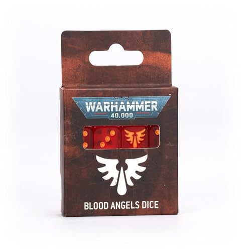 Games Workshop - Warhammer 40.000 - Blood Angels: Würfelset von Games Workshop