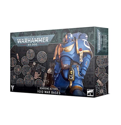 Games Workshop - Warhammer 40.000 Boarding Actions/Kill Team: Void War Bases, Schwarz von Games Workshop