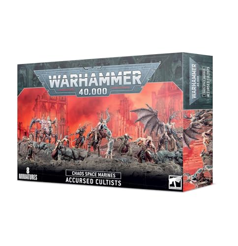 Games Workshop Warhammer 40.000 - Chaos Space Marines: Accursed Cultists von Games Workshop