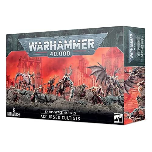 Games Workshop Warhammer 40.000 - Chaos Space Marines: Accursed Cultists von Games Workshop