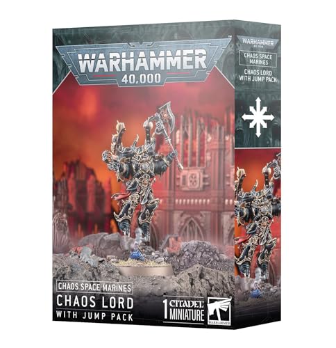 Games Workshop - Warhammer 40.000 - Chaos Space Marines: Lord with Jump Pack von Games Workshop