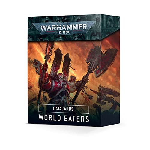 Games Workshop - Warhammer 40.000 - DATACARDS: World Eaters von Games Workshop