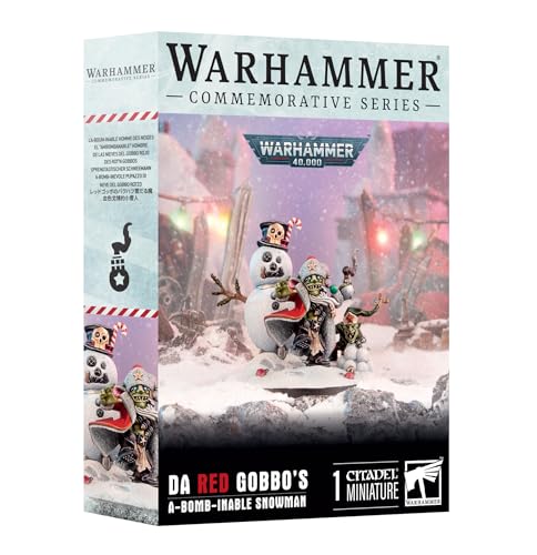 Games Workshop - Warhammer 40.000 - Da Red Gobbo - A-Bomb-inable Snowman (Figur 2024) von Games Workshop